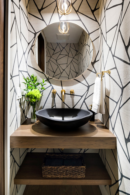 2018 Artisan Tour - Modern - Powder Room - Minneapolis - by Lenox House