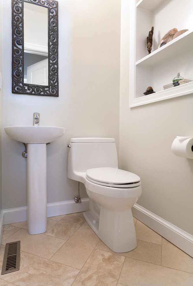 Design ideas for a contemporary cloakroom in DC Metro.