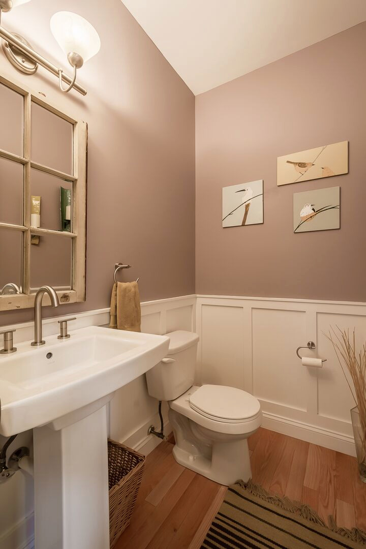 おしゃれなトイレ 洗面所 ピンクの壁 の画像 75選 22年9月 Houzz ハウズ