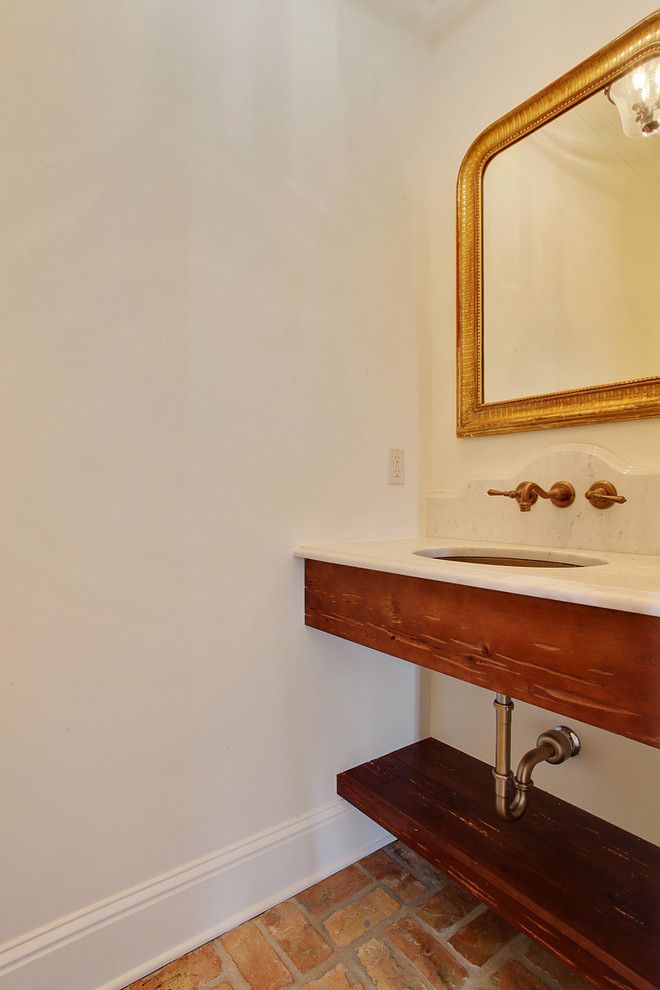 Design ideas for a traditional cloakroom in New Orleans.