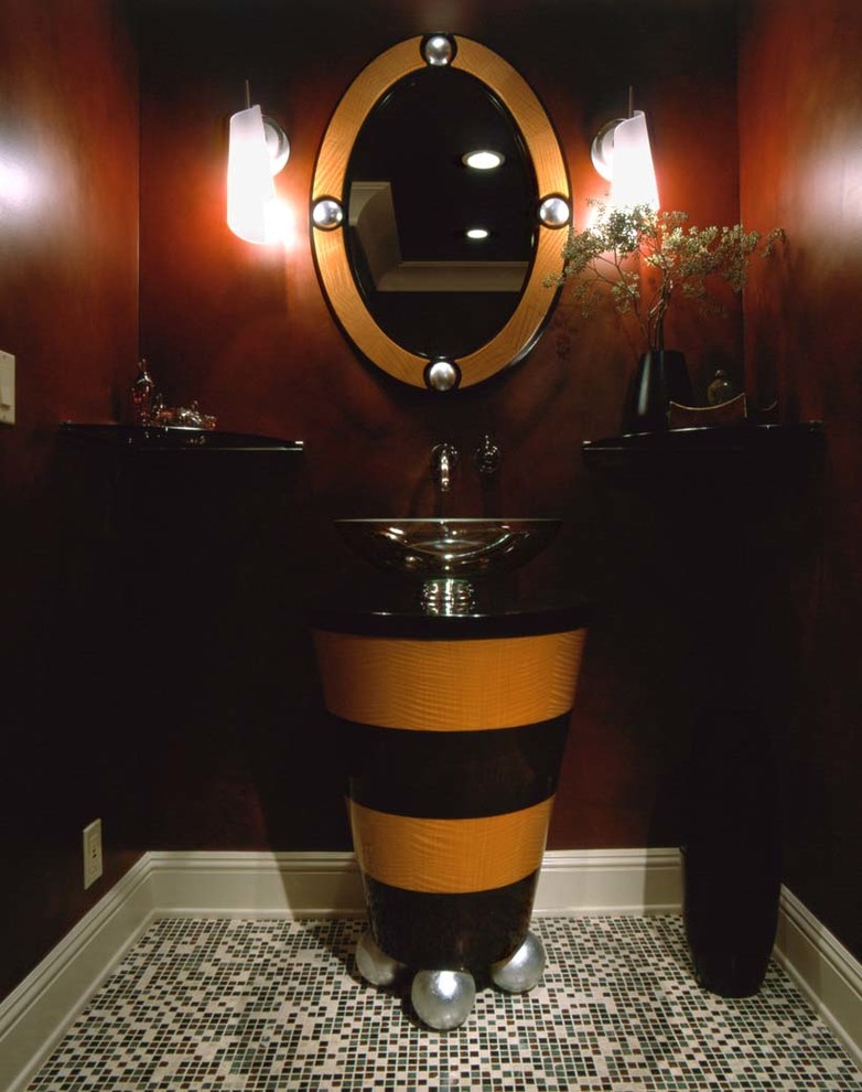 Стильный дизайн: туалет в стиле фьюжн - последний тренд