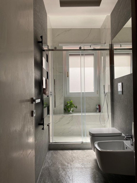Targa da parete con scritta divertente in lingua inglese Regole del bagno, divertente per il bagno degli ospiti, decorazione da bagno – HW16