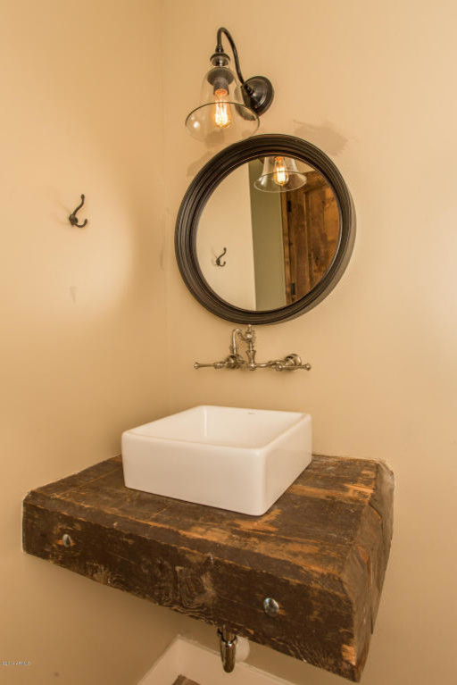 This is an example of a rural cloakroom in San Diego.