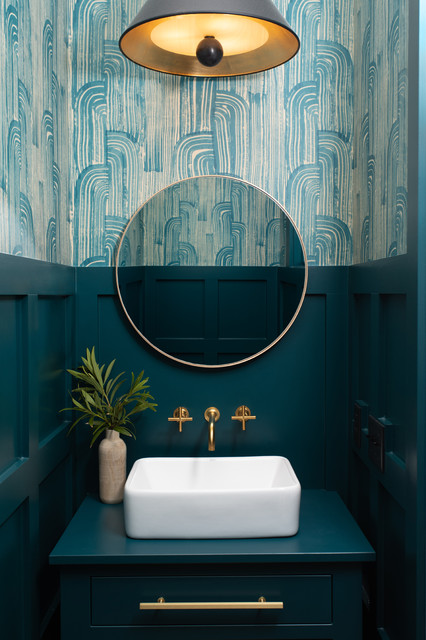 The 10 Most Popular Powder Rooms On Houzz Right Now