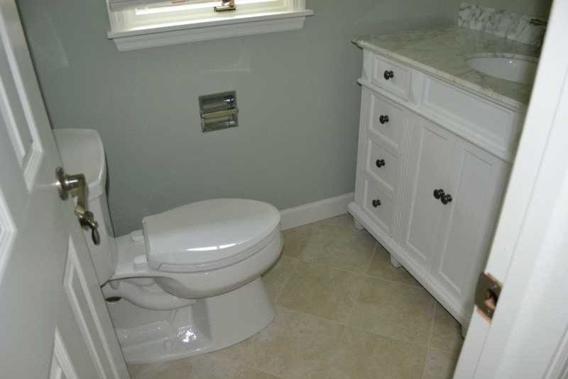 CG Home Remodel - Transitional - Powder Room - Raleigh - by Vicki Stone ...