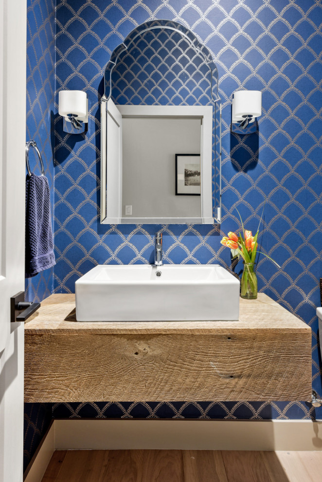 Design ideas for a nautical cloakroom in Jacksonville.