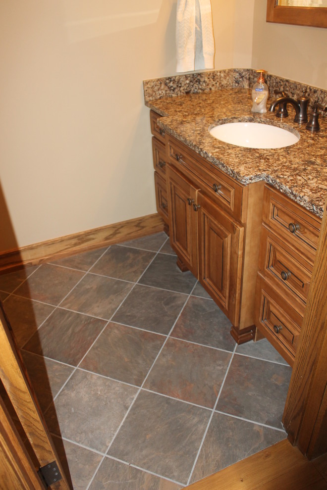 Completed Projects Traditional Powder Room Boston by Bellew