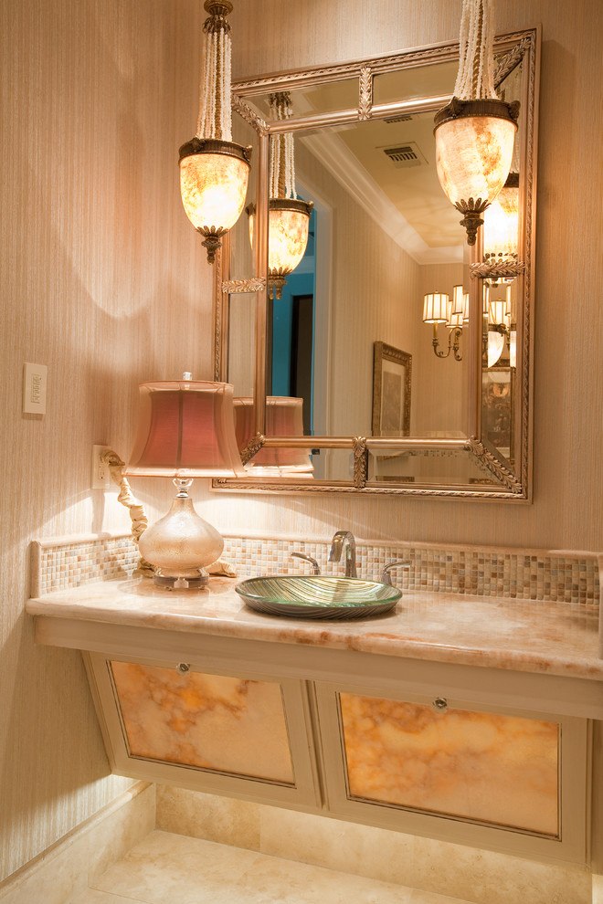 Design ideas for a classic cloakroom in Houston.