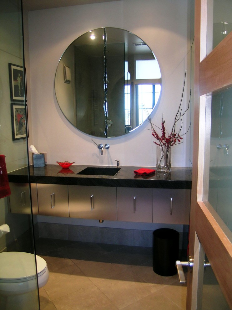 Denver, Flour Mill Lofts Contemporary Powder Room Denver by
