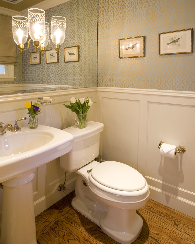 Powder room - traditional powder room idea in San Francisco