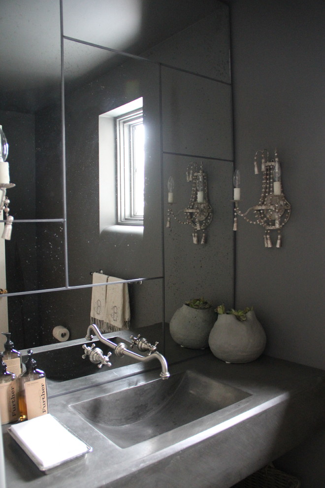 English Cottage Revival - Transitional - Powder Room - Charlotte - by ...
