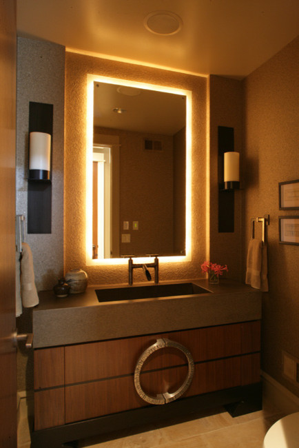 Design ideas for a contemporary cloakroom in Minneapolis.