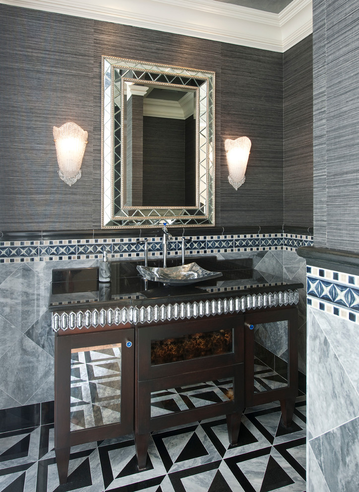 This is an example of a classic cloakroom in Dallas.