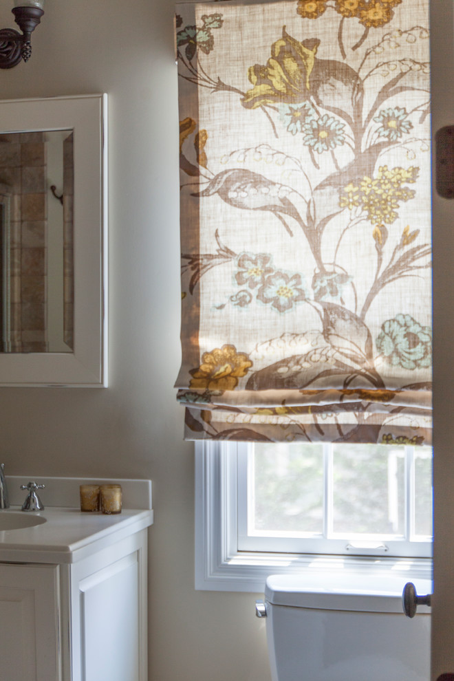 Hartshorn Residence Transitional Powder Room New York by Mimi