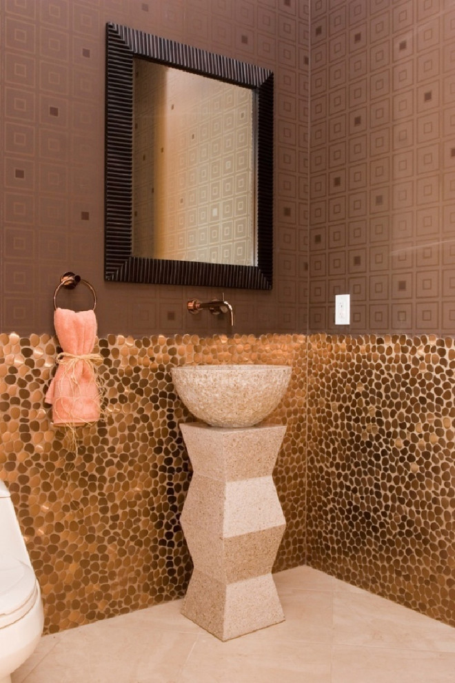 Photo of a contemporary cloakroom in Other.