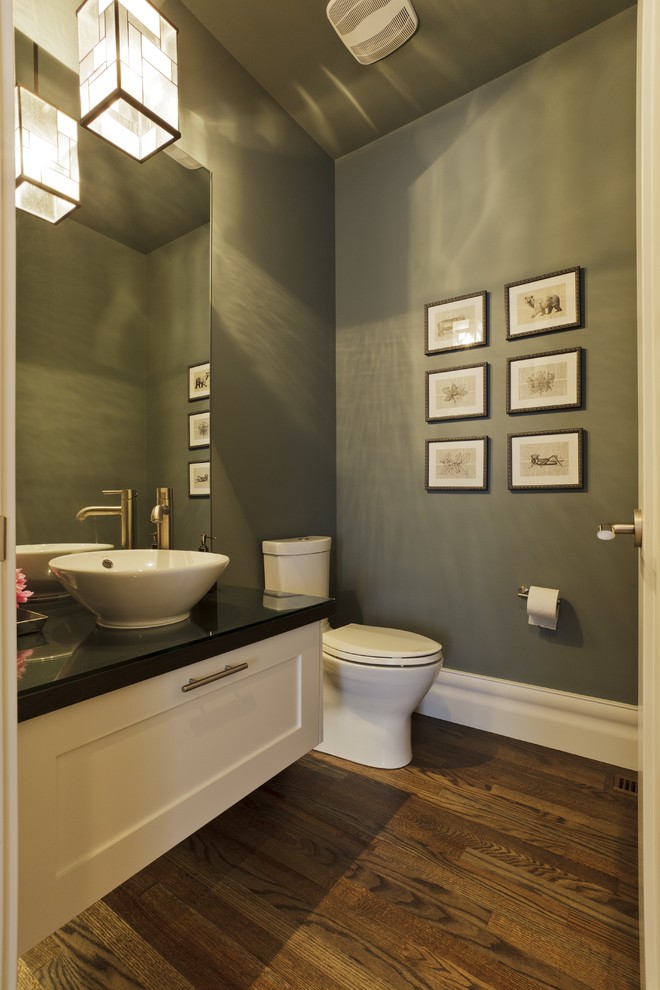 Design ideas for a classic cloakroom in Calgary.