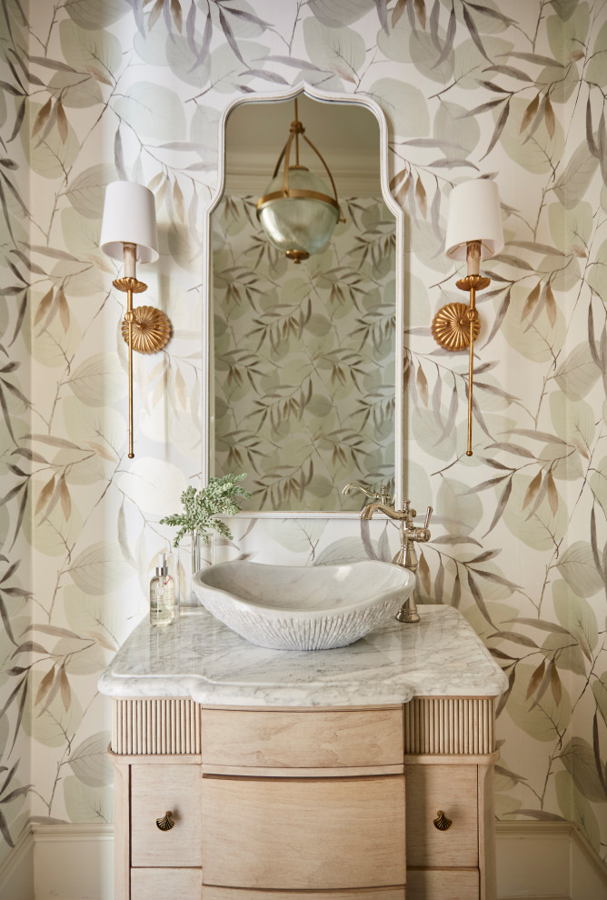 Liveree Remodel - Transitional - Powder Room - Little Rock - by Katie ...