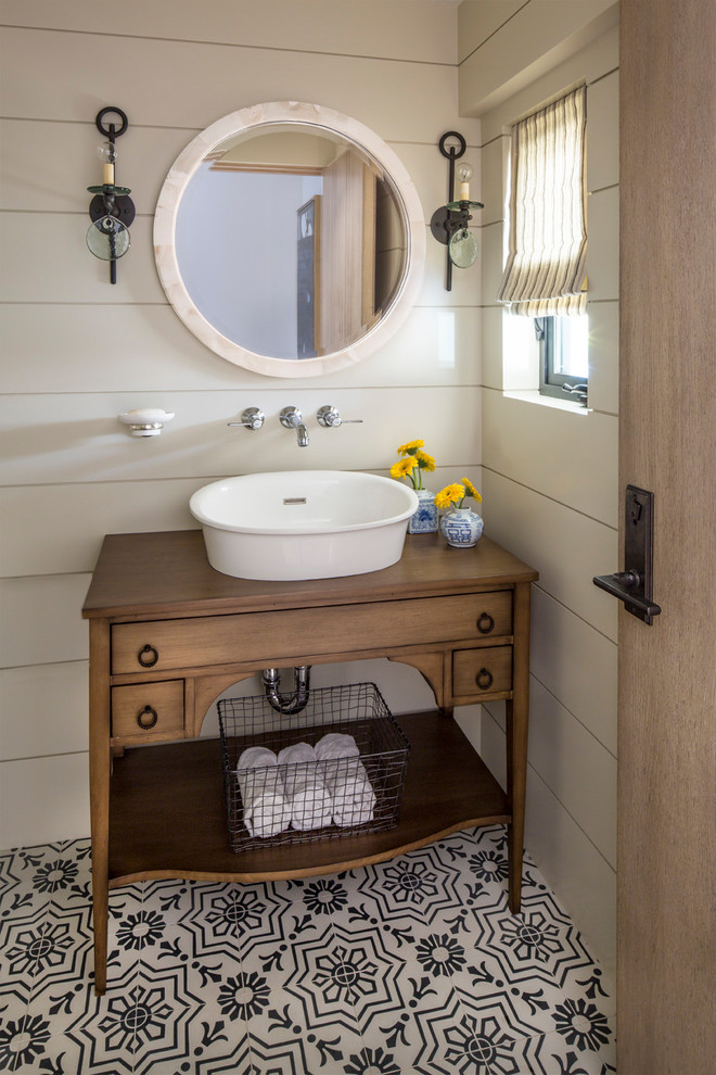 Modern Ranch - Midcentury - Powder Room - Los Angeles - by Norman ...