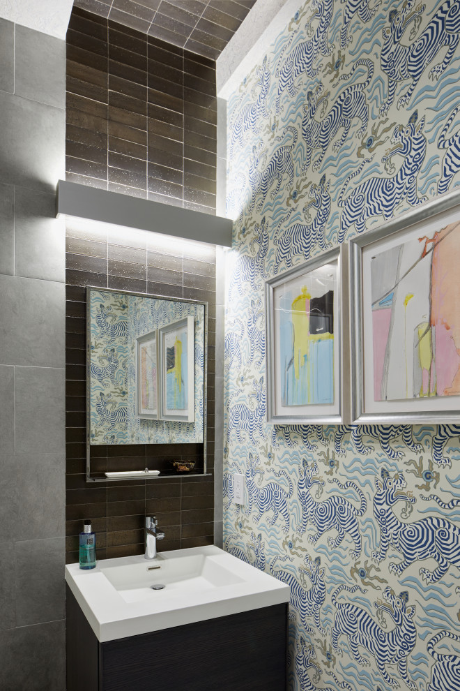 NYC NoMad - Contemporary - Powder Room - New York - by Jules Duffy ...