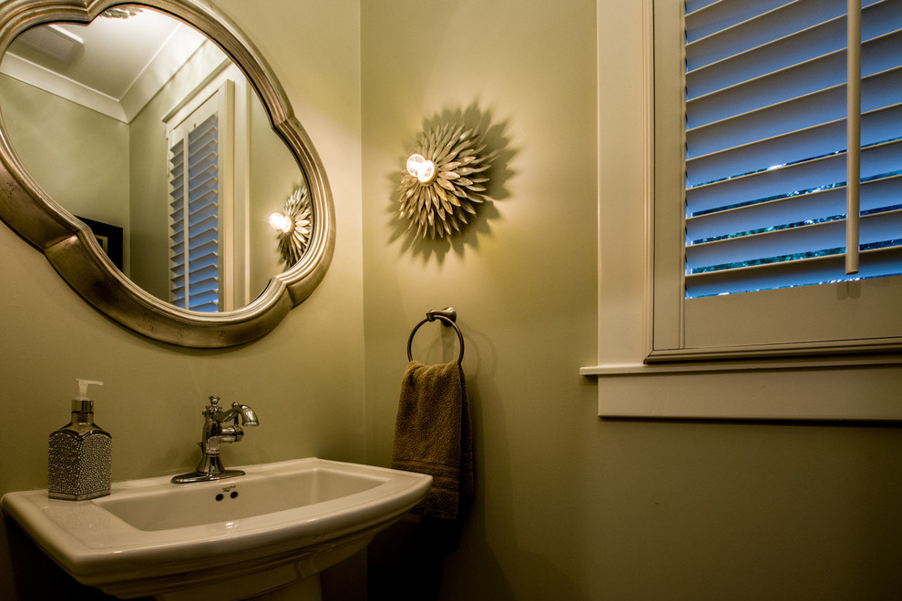 Old East Rome Cottage Traditional Powder Room Atlanta by KH Designs Houzz