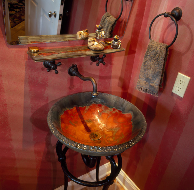 Picturesqe Suburban Home Eclectic Cloakroom New York by Diane