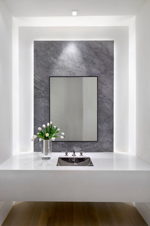 センスが光る 洗面所のミラーまわり照明10選 Houzz ハウズ センスが光る 洗面所のミラーまわり照明10選 Houzz ハウズ