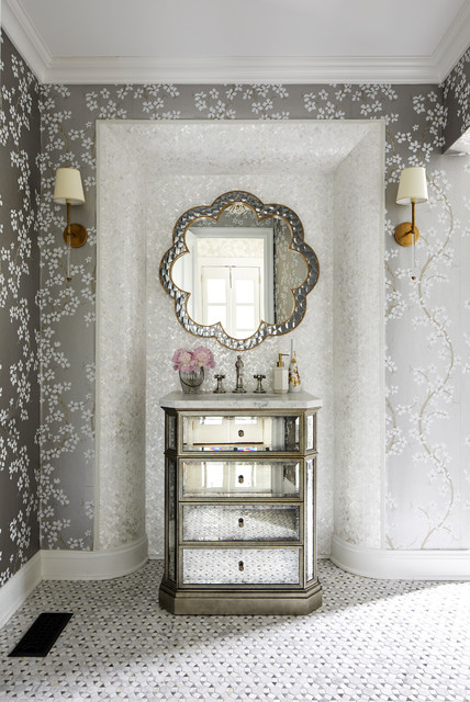 The 10 Most Popular Powder Rooms On Houzz Right Now