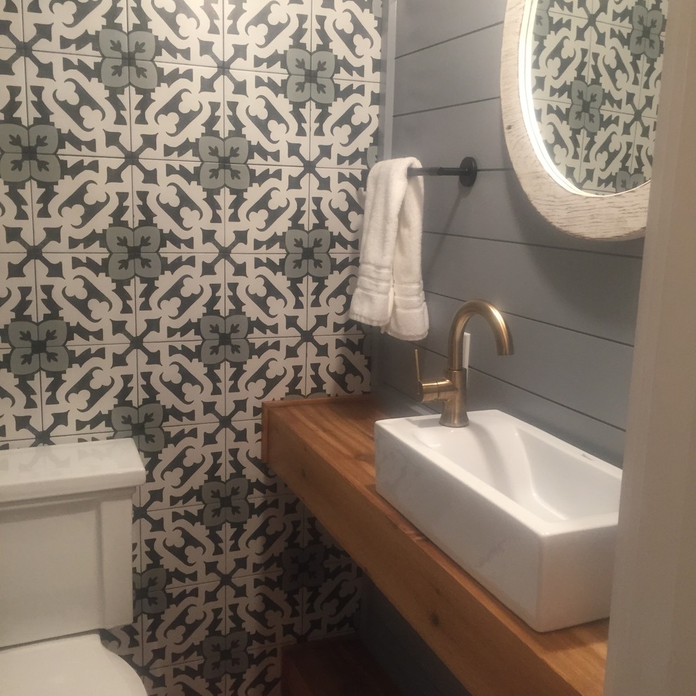 Design ideas for a rural cloakroom in Other.
