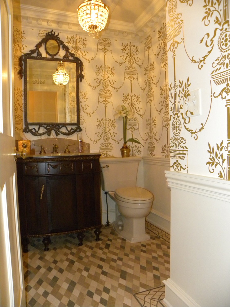 Design ideas for a classic cloakroom in Newark.