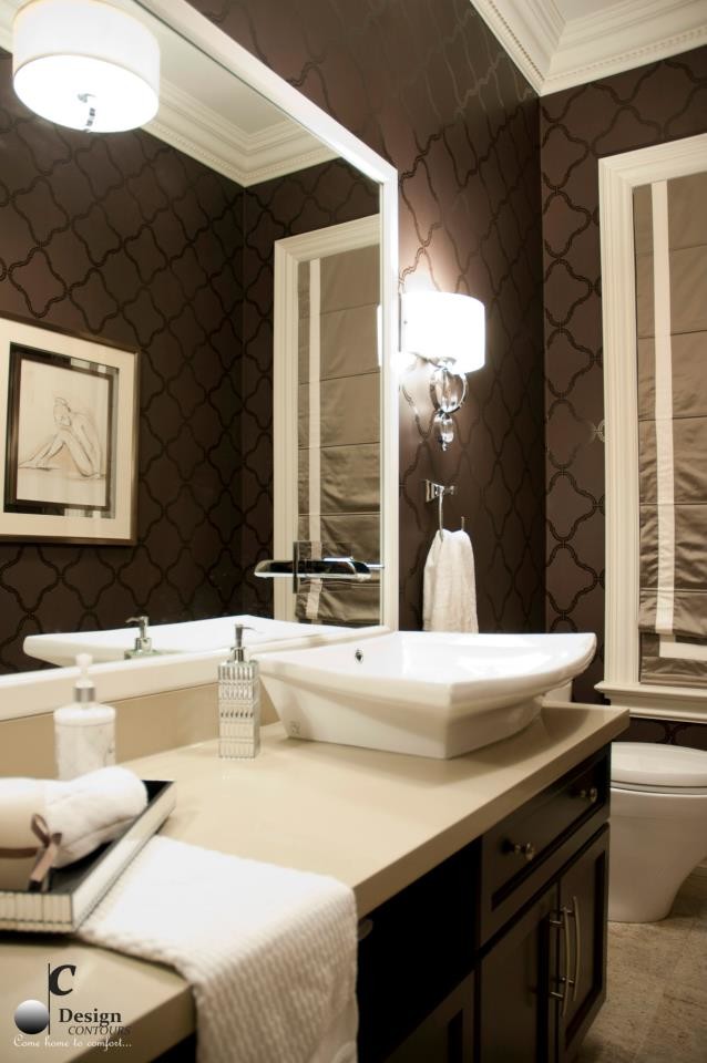 Design ideas for a classic cloakroom in Toronto.