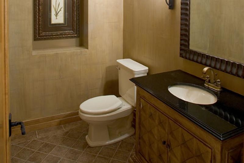 Exempel på ett amerikanskt toalett