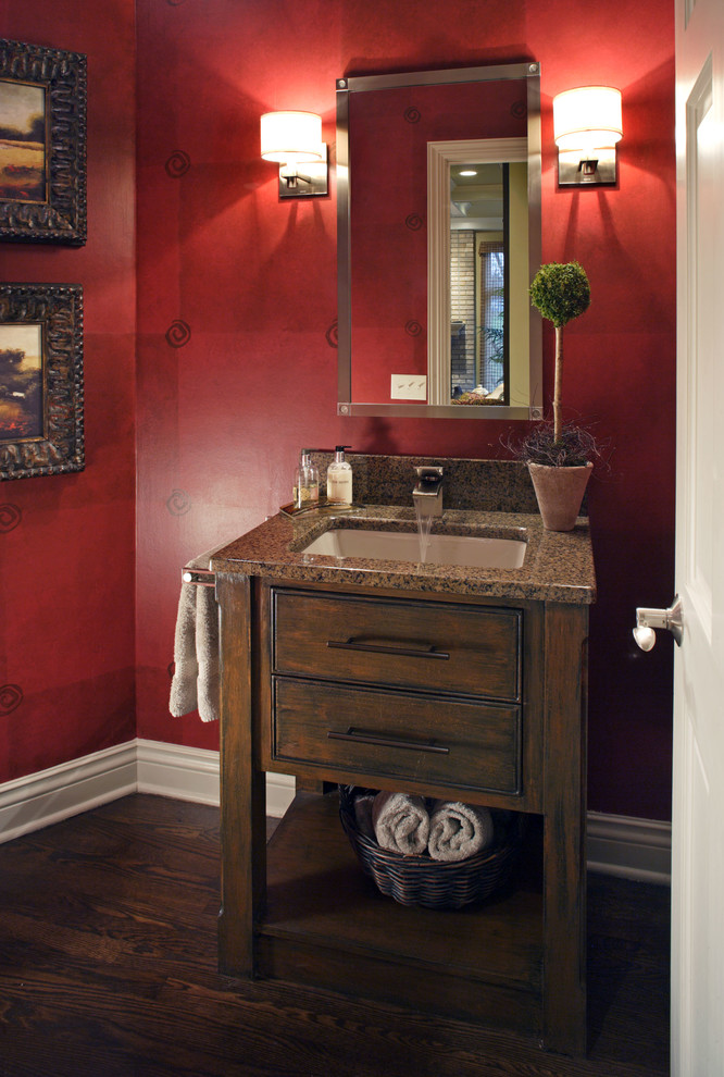 Design ideas for a traditional cloakroom in Omaha.