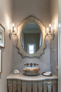 Project One - Traditional - Powder Room - Houston - by ...