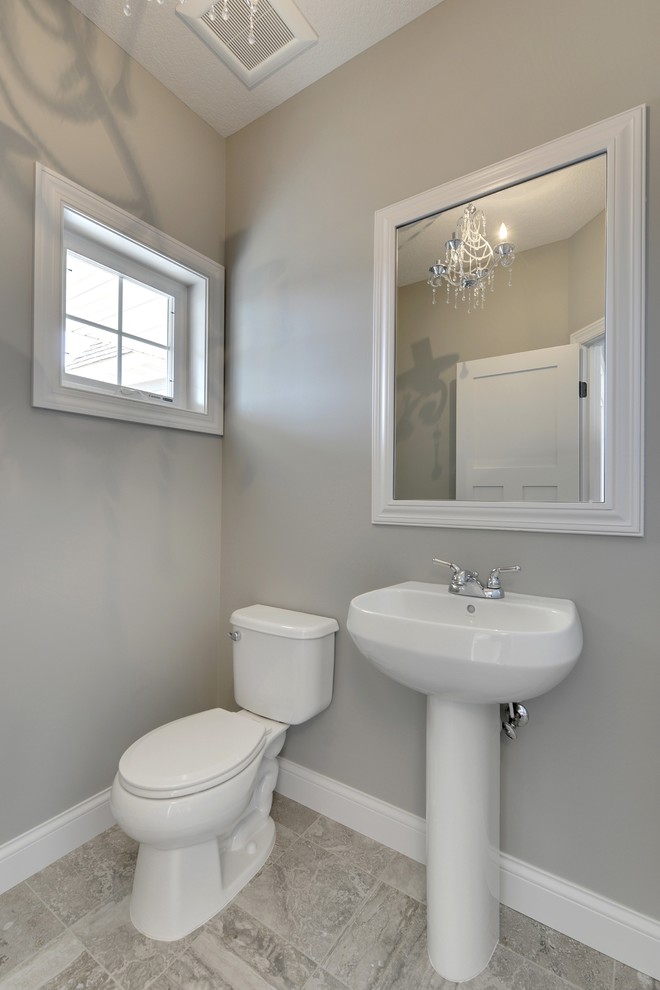 Raleigh Plus - Transitional - Powder Room - Minneapolis - by NIH Homes ...