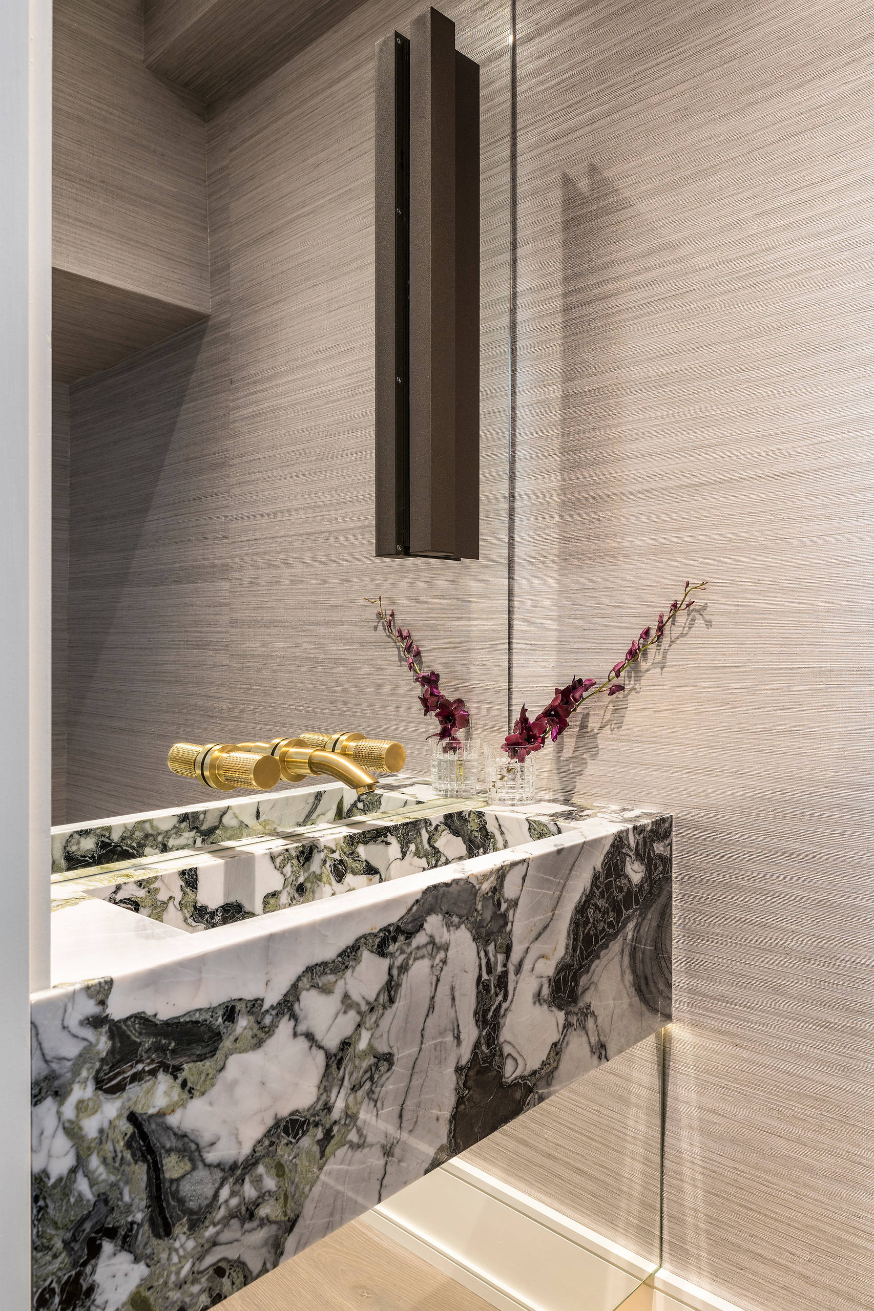 Wall-Mounted Marble Bathroom Sink