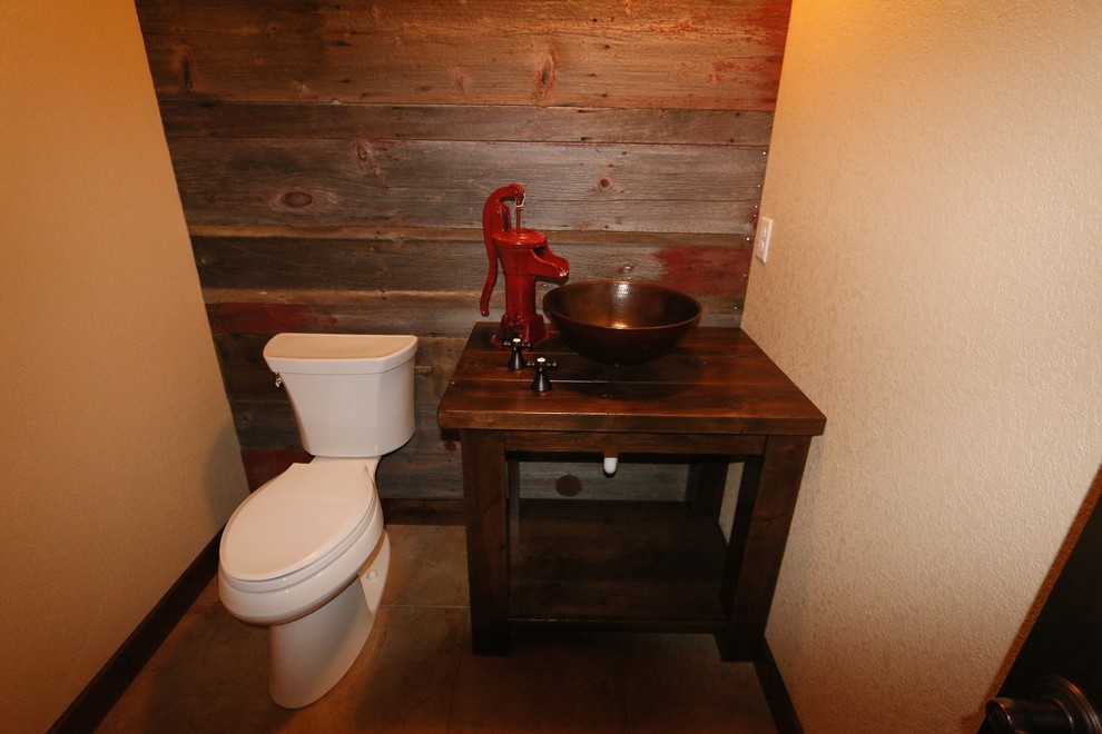 Inspiration för rustika toaletter