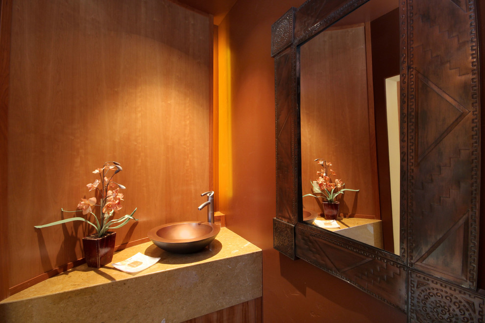 Photo of a mediterranean cloakroom in San Francisco.
