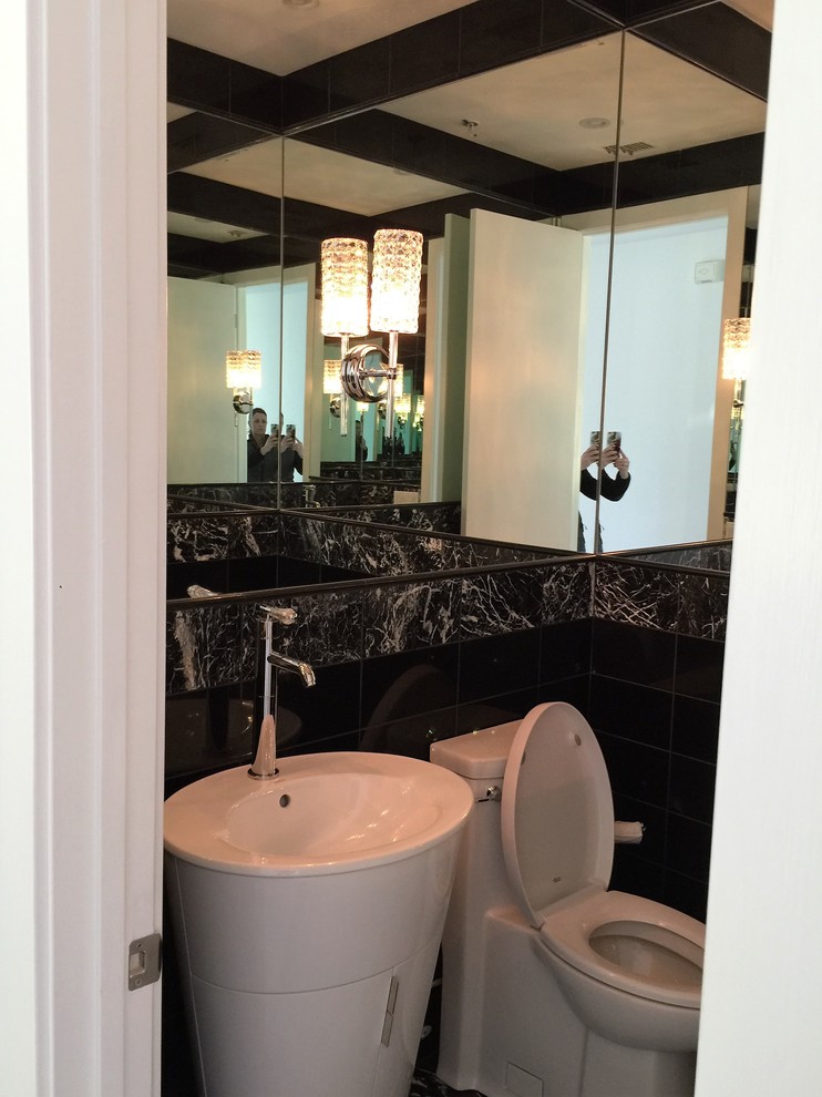 Design ideas for a contemporary cloakroom in Phoenix.
