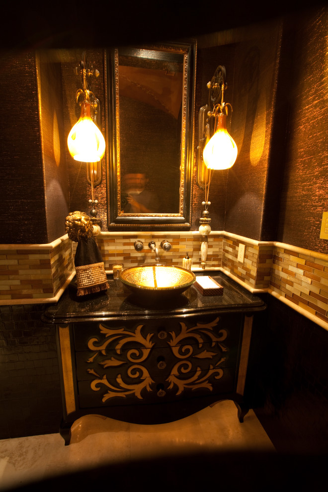 Photo of a traditional cloakroom in Houston.