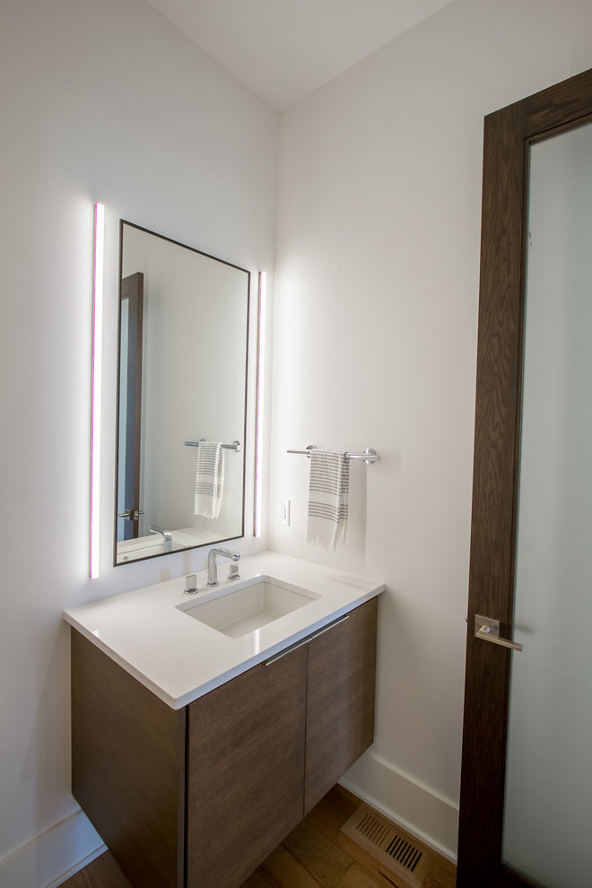 Design ideas for a modern cloakroom in Indianapolis.