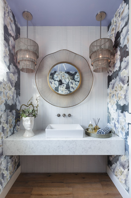 Traditional Home Napa Valley Showhouse - Transitional - Cloakroom - San ...