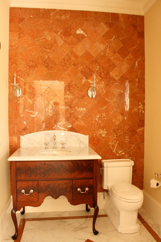 Traditional West Indies Traditional Powder Room Boise by