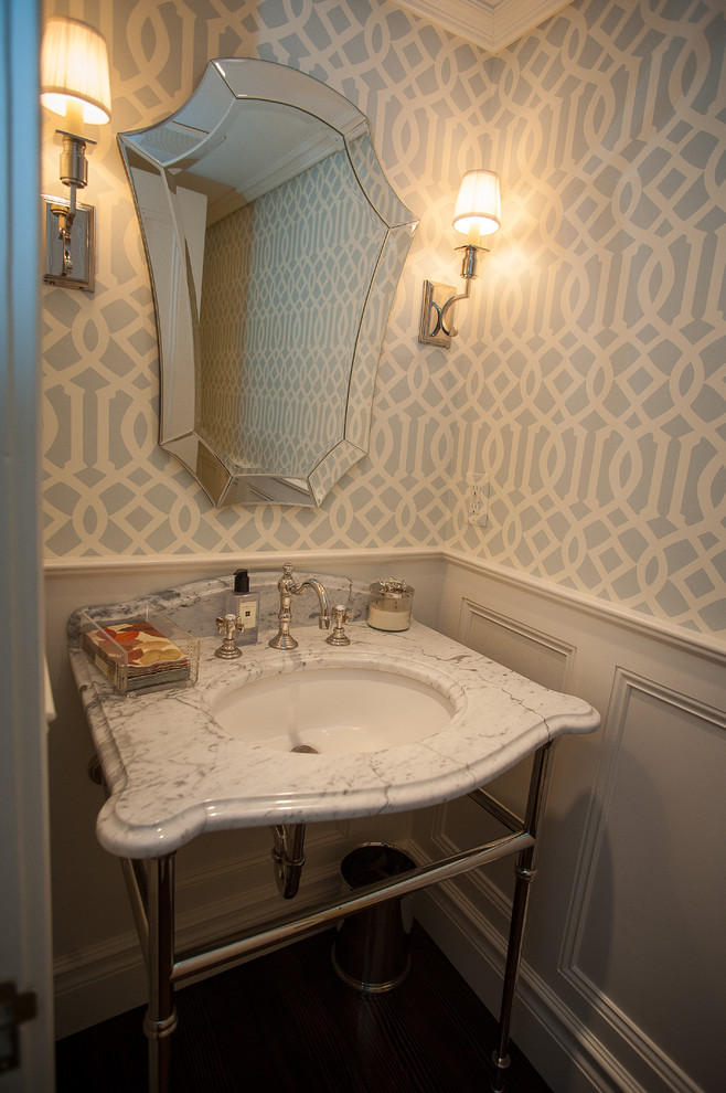 VICTORIAN RENOVATION Victorian Powder Room New York by