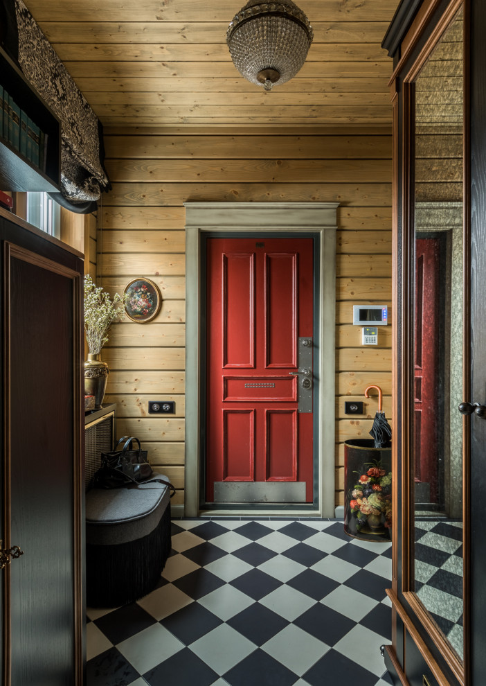 Photo of a rustic entrance in Moscow.