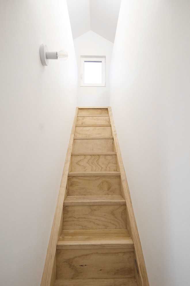 Источник вдохновения для домашнего уюта: маленькая лестница в скандинавском стиле для на участке и в саду