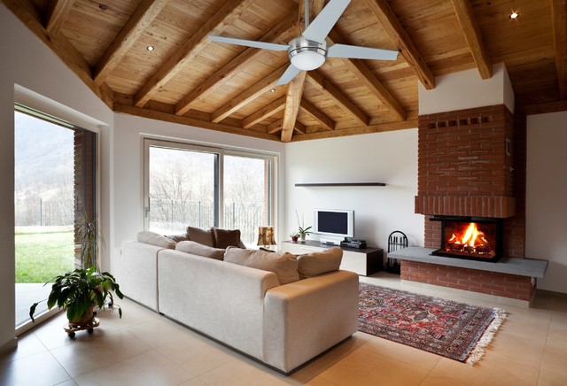 CASA BRUNO nuevos ventiladores Hunter con luz - Farmhouse - Family Room -  Palma de Mallorca - by Casa Bruno American Home Decor | Houzz