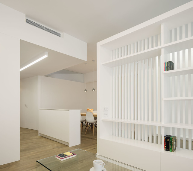 Reforma integral de local comercial para uso vivienda - Sala de estar -  Sevilla - de módulo4arquitectura | Houzz