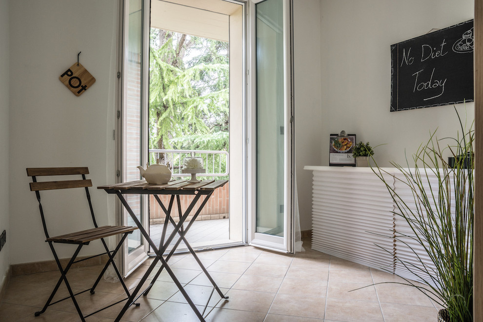 Ispirazione per una sala da pranzo minimalista