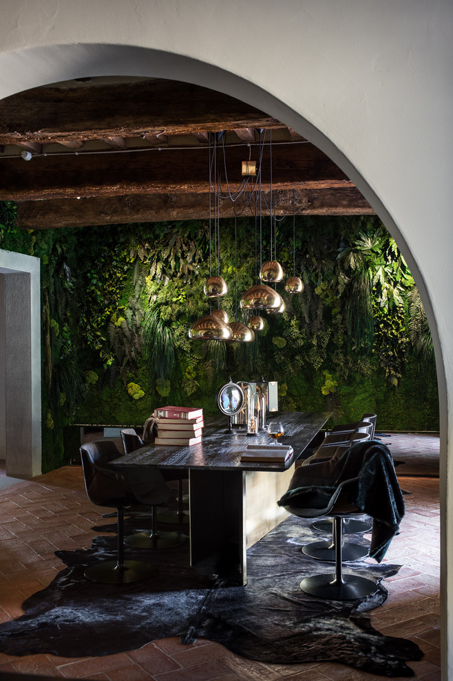 Inspiration for a contemporary dining room remodel in Florence