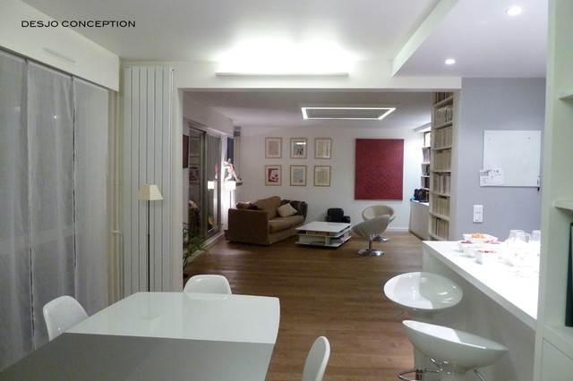 Cuisine Salle à Manger Salon En Enfilade